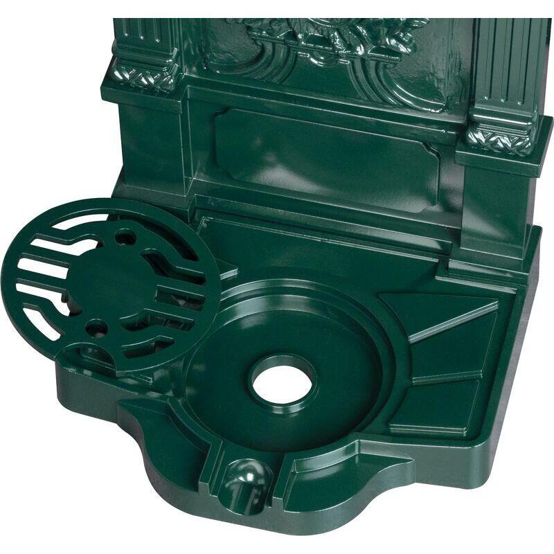 Chiuveta de gradina, aluminiu, verde inchis, 39x32x80 cm, Strend Pro GartenVIP DiyLine