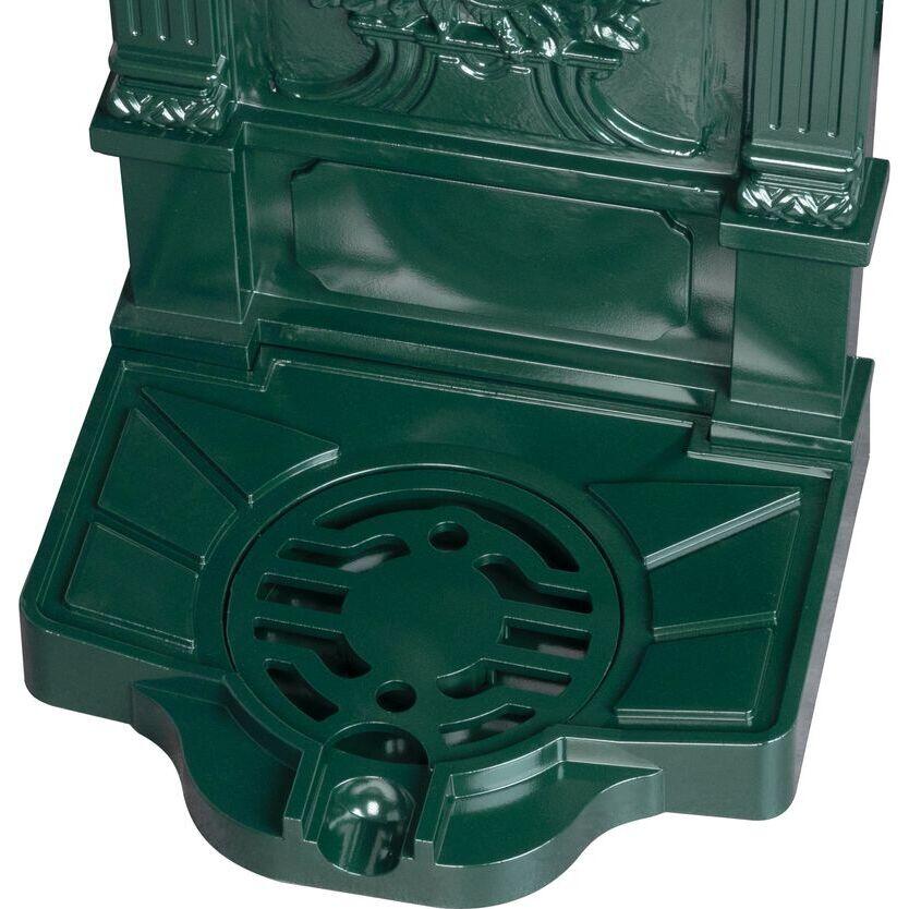 Chiuveta de gradina, aluminiu, verde inchis, 39x32x80 cm, Strend Pro GartenVIP DiyLine