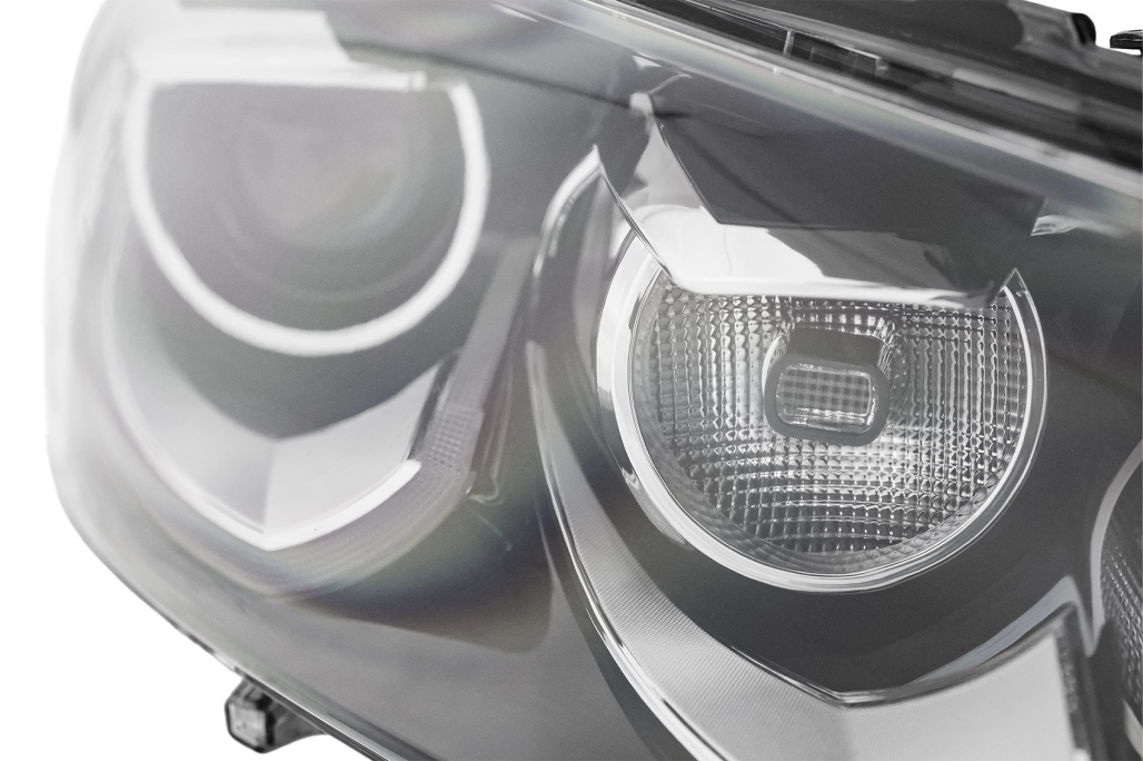 Faruri LED VW Scirocco III 137 (2008-04.2014) Negru Semnal Dinamic Performance AutoTuning