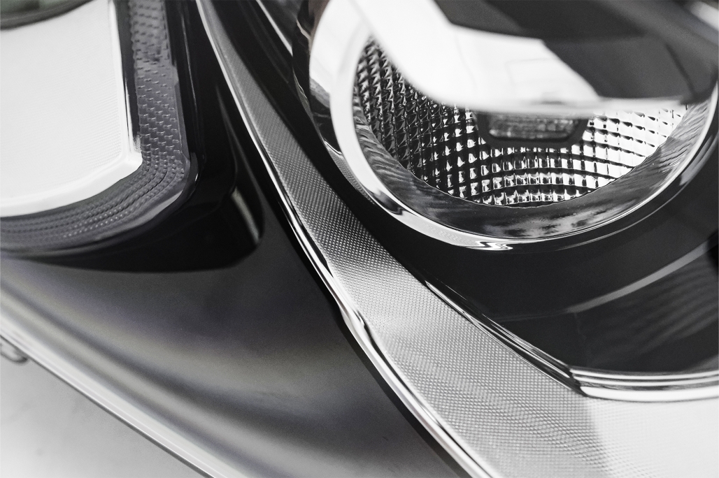 Faruri LED VW Scirocco III 137 (2008-04.2014) Negru Semnal Dinamic Performance AutoTuning