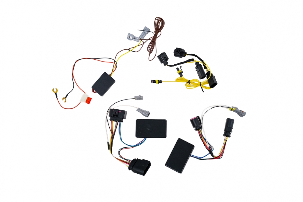 Faruri LED VW Scirocco III 137 (2008-04.2014) Negru Semnal Dinamic Performance AutoTuning