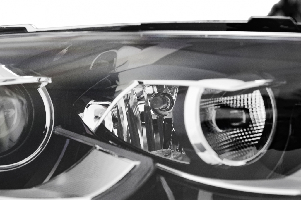 Faruri LED VW Scirocco III 137 (2008-04.2014) Negru Semnal Dinamic Performance AutoTuning