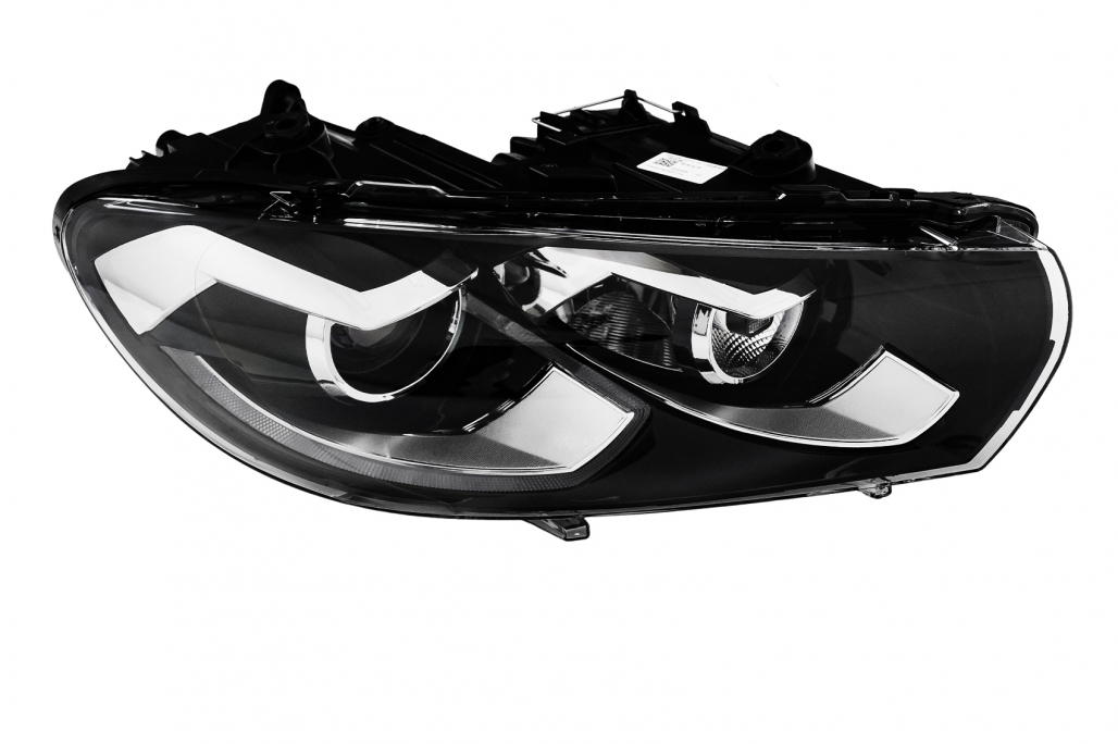 Faruri LED VW Scirocco III 137 (2008-04.2014) Negru Semnal Dinamic Performance AutoTuning