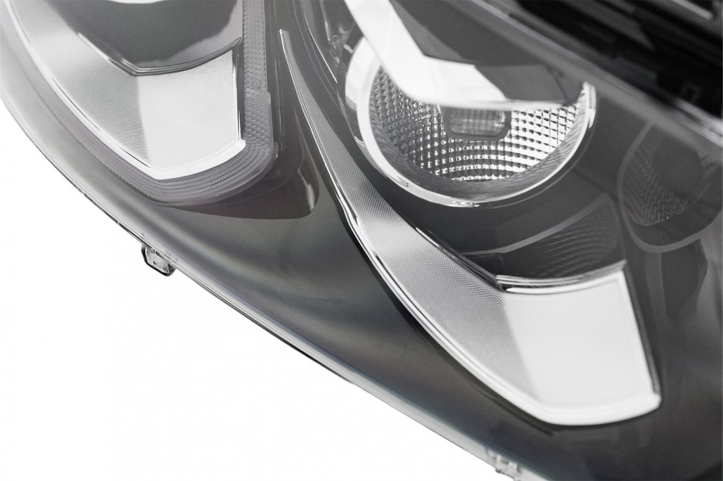 Faruri LED VW Scirocco III 137 (2008-04.2014) Negru Semnal Dinamic Performance AutoTuning