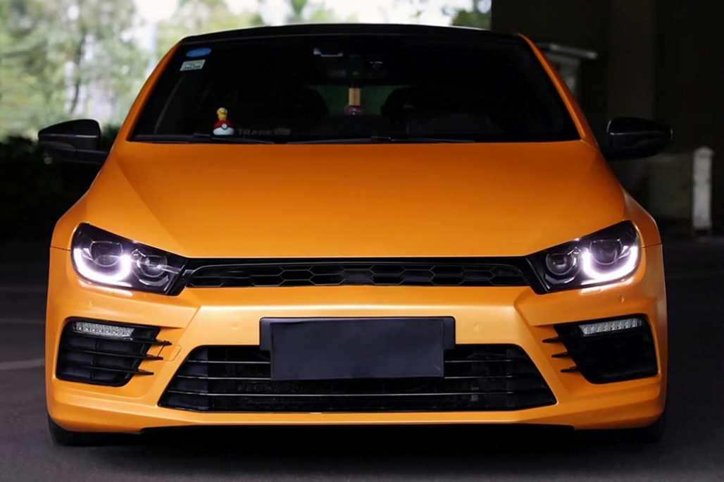 Faruri LED VW Scirocco III 137 (2008-04.2014) Negru Semnal Dinamic Performance AutoTuning