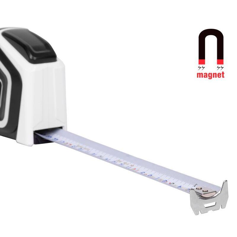 Ruleta magnetica cu autostop, 5 m x 27 mm, Strend Pro Premium GartenVIP DiyLine