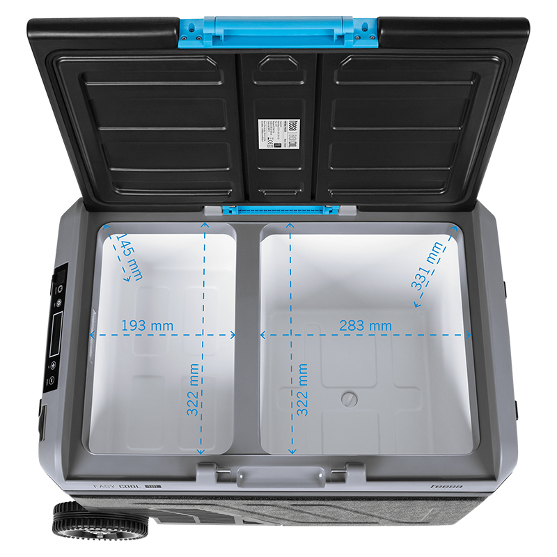 Lada frigorifica cu compresor 40L Teesa, Bluetooth si 2 compartimente