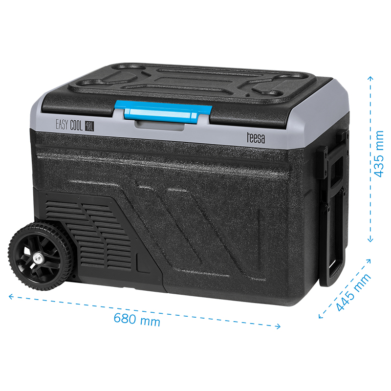 Lada frigorifica cu compresor 40L Teesa, Bluetooth si 2 compartimente