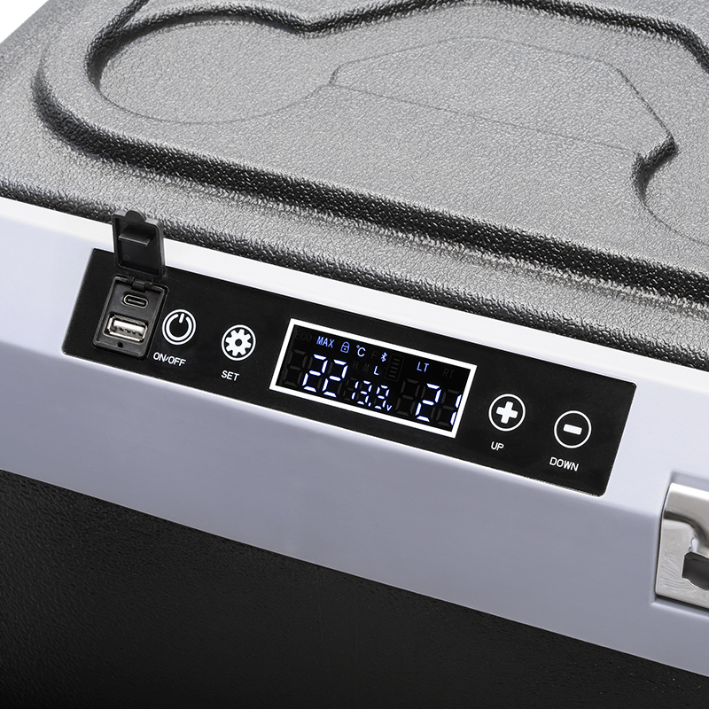 Lada frigorifica cu compresor 40L Teesa, Bluetooth si 2 compartimente