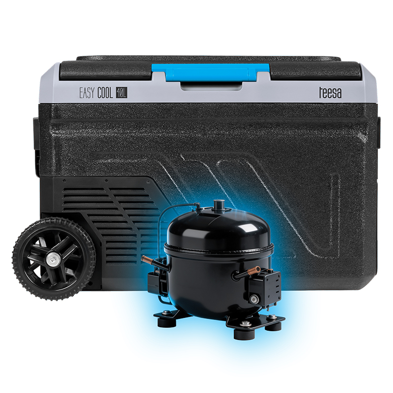Lada frigorifica cu compresor 40L Teesa, Bluetooth si 2 compartimente