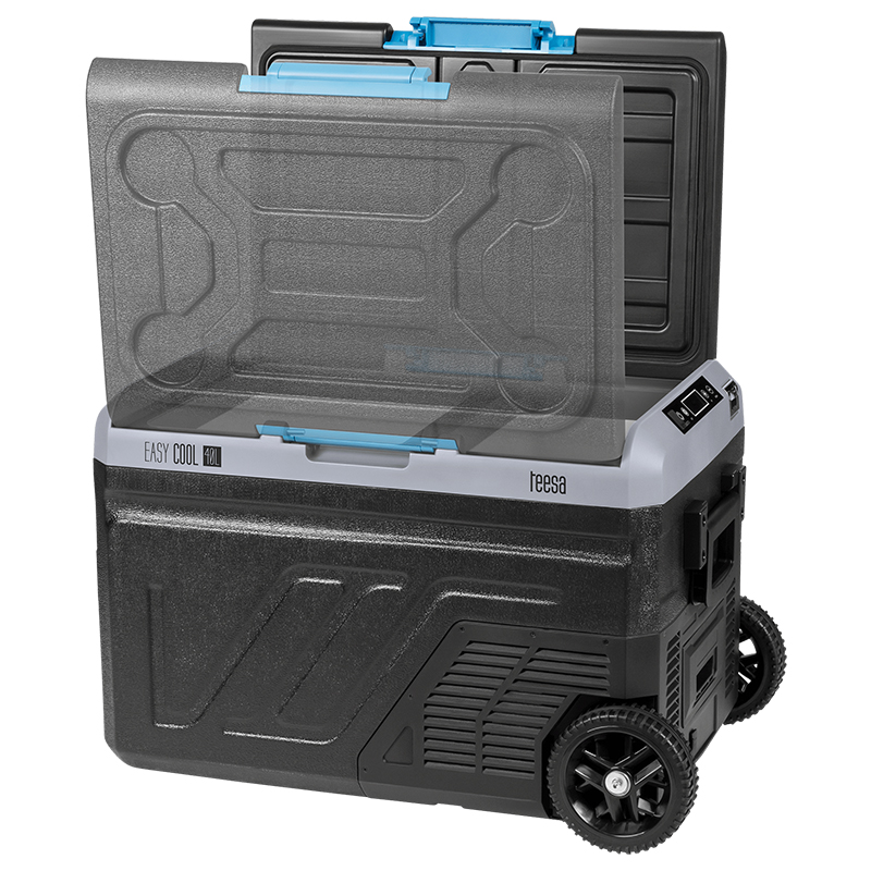 Lada frigorifica cu compresor 40L Teesa, Bluetooth si 2 compartimente