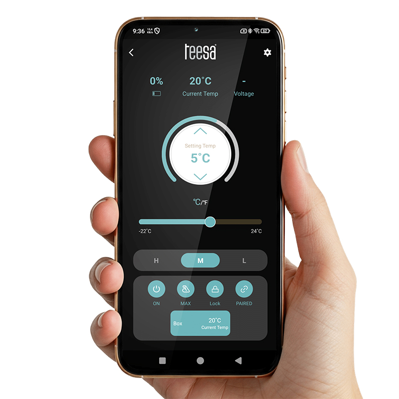 Ladă frigorifică profesională cu compresor 50L Teesa, Smart Life