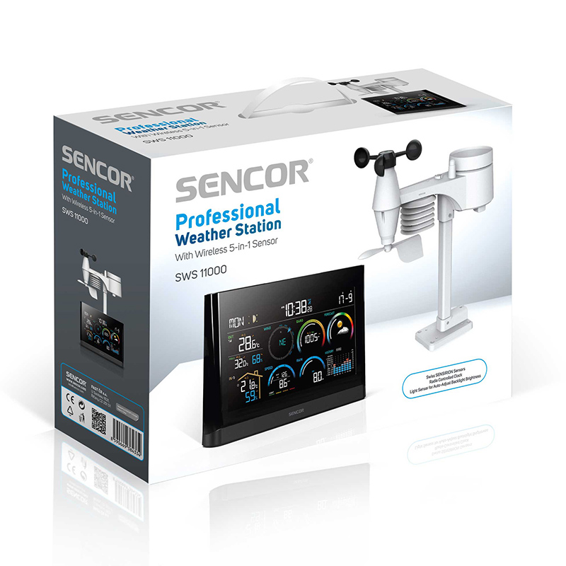 STATIE METEO PROFESIONALA 5 IN 1 SENCOR