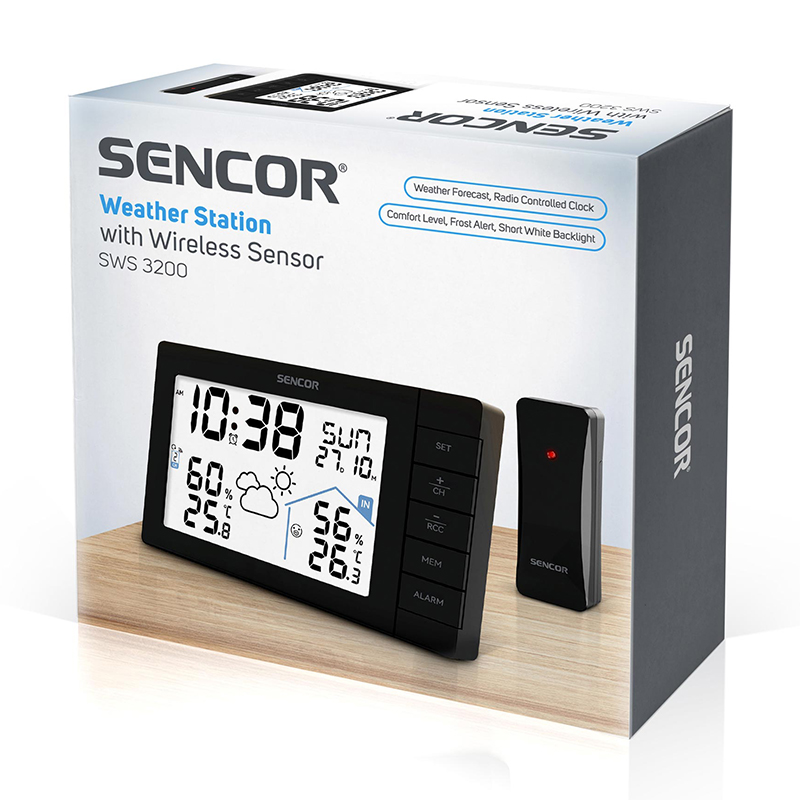 STATIE METEO WIRELESS SWS 3200 SENCOR