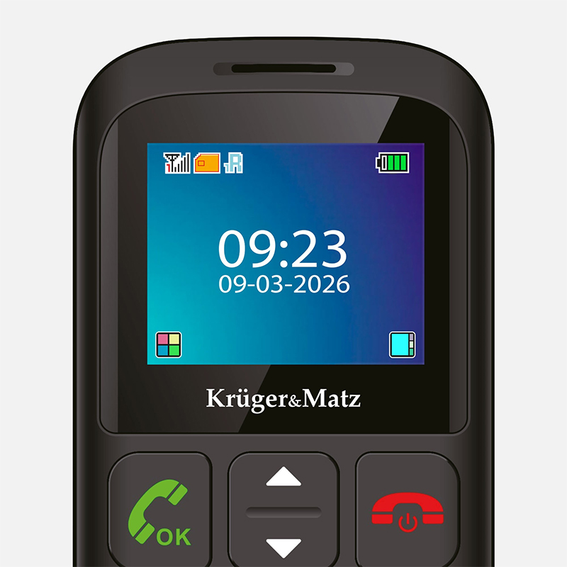 TELEFON GSM SENIORI BUTON SOS KRUGER&MATZ
