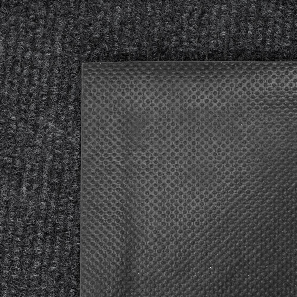 Covoraș de intrare absorbant antimurdărie, PVC antiderapant, 90x150 cm, gri