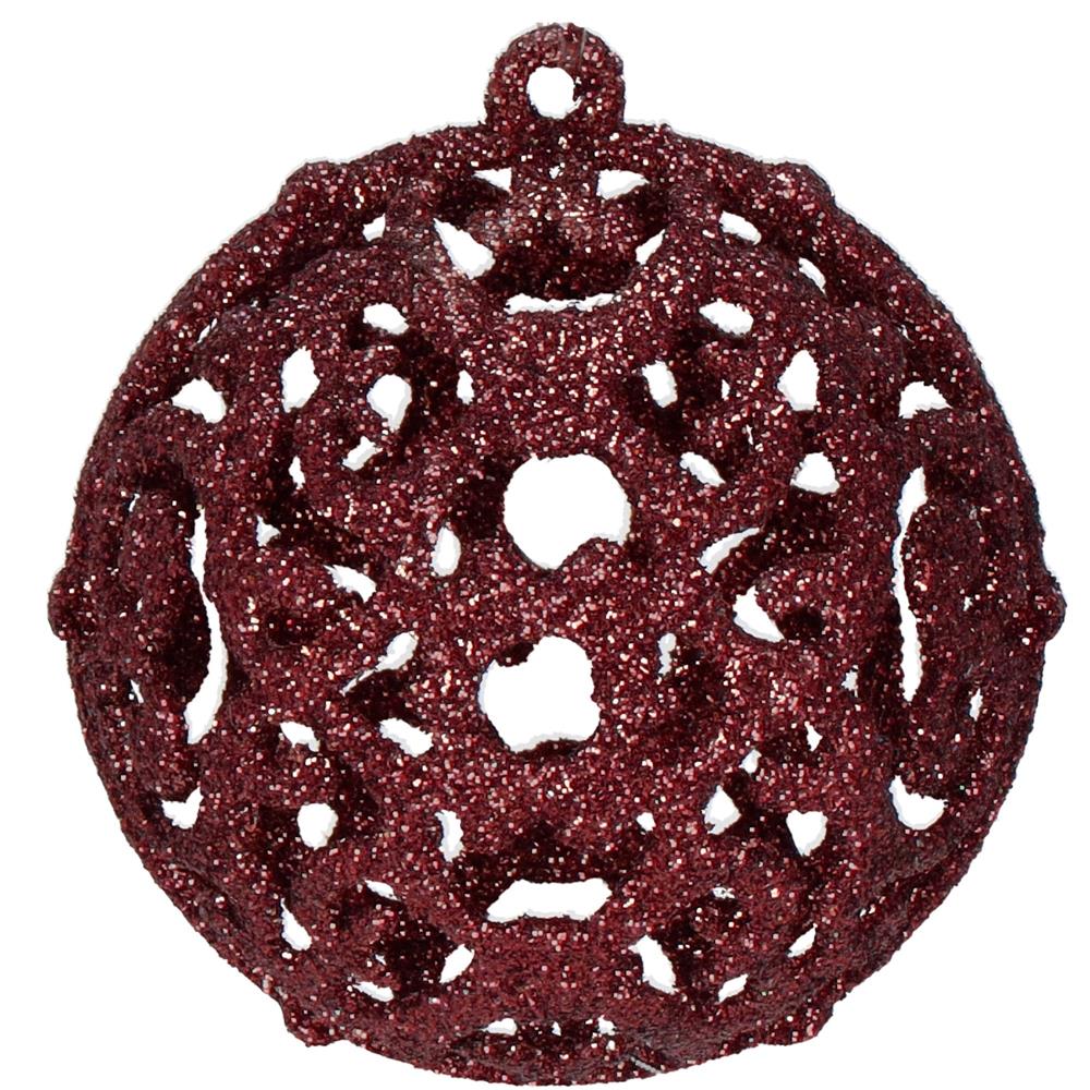 Set globuri pentru brad cu stea varf, 101 piese, maro si rose gold