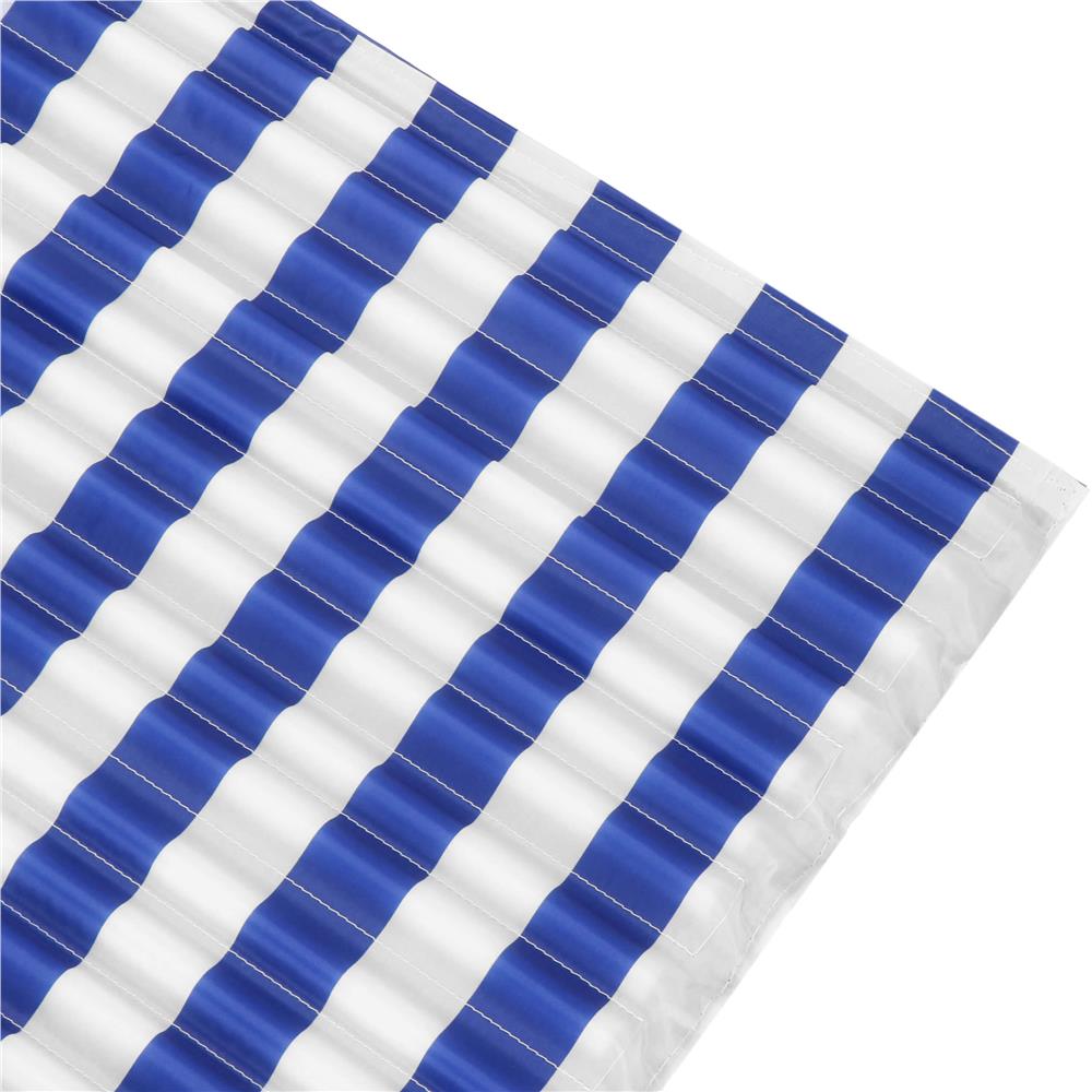 Saltea de plaja pliabila din spuma EPE, cu maner, 180x60 cm, albastra