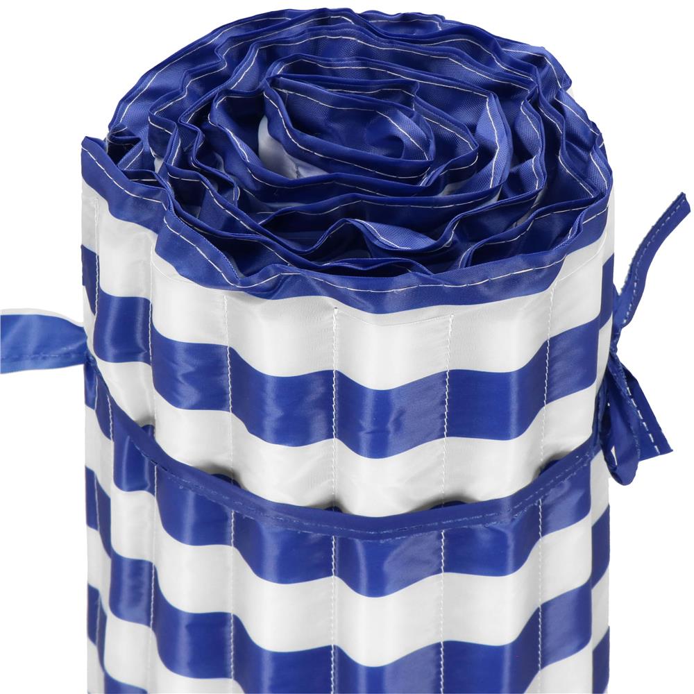 Saltea de plaja pliabila din spuma EPE, cu maner, 180x60 cm, albastra