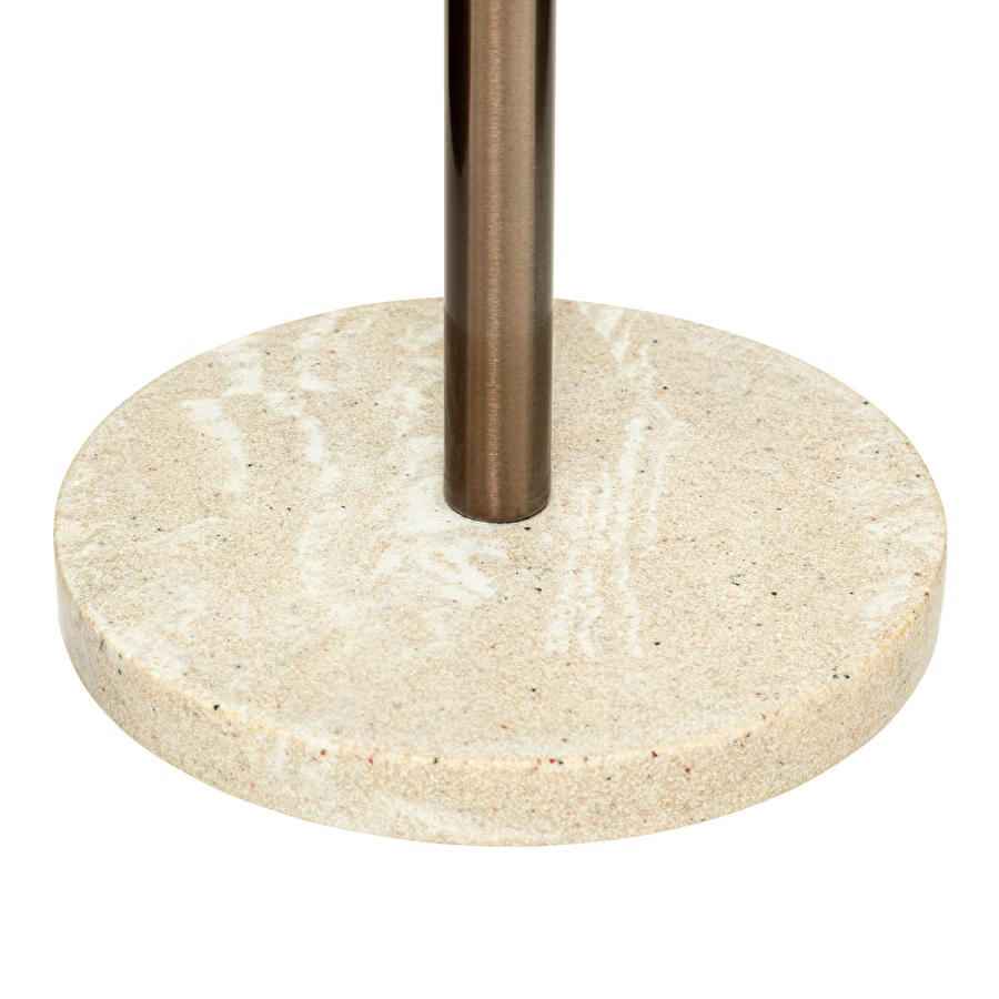 Suport hârtie igienică 5Five Come cu rezervor integrat, inox arămiu, 60 cm