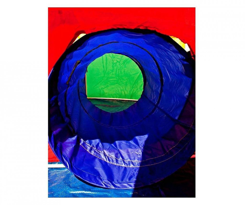 Set corturi de joaca 5 in 1 pliabil cu tunele si casute, multicolor