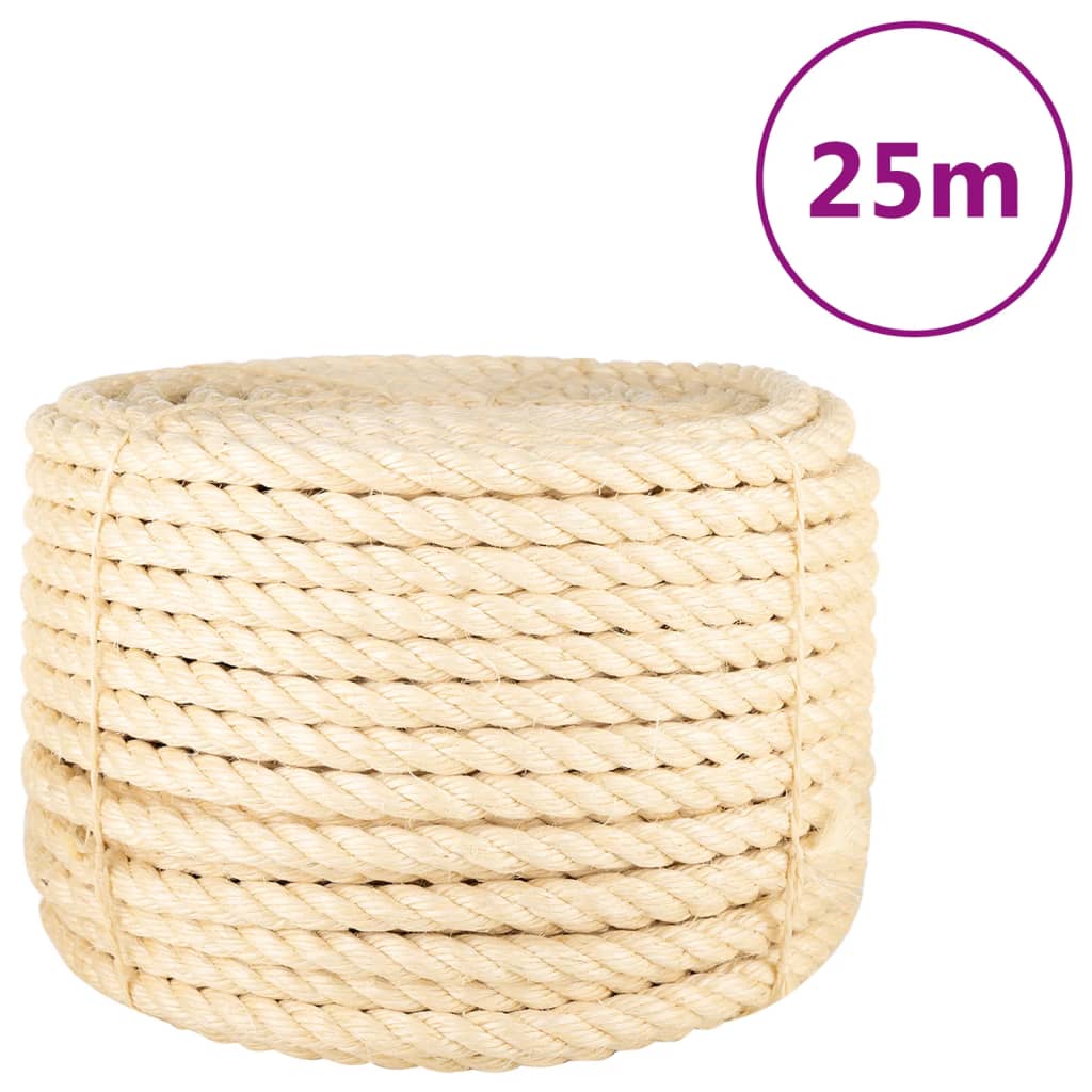 Frânghie, 25 m, sisal 100%, 20 mm GartenMobel Dekor