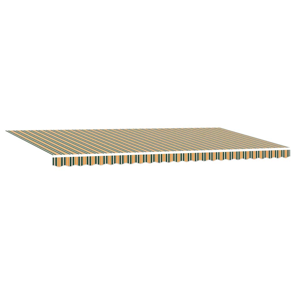 Cortina Retractabilă Verde și galben 600 × 350 cm GartenMobel Dekor