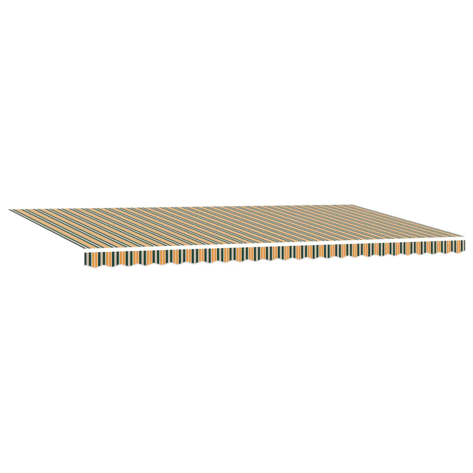 Cortina Retractabilă Verde și galben 600 ×350 cm țesătură GartenMobel Dekor