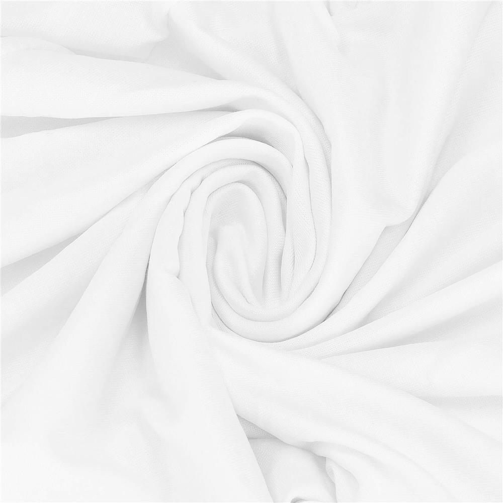 Set 4 huse elastice pentru scaune de evenimente, universale, albe