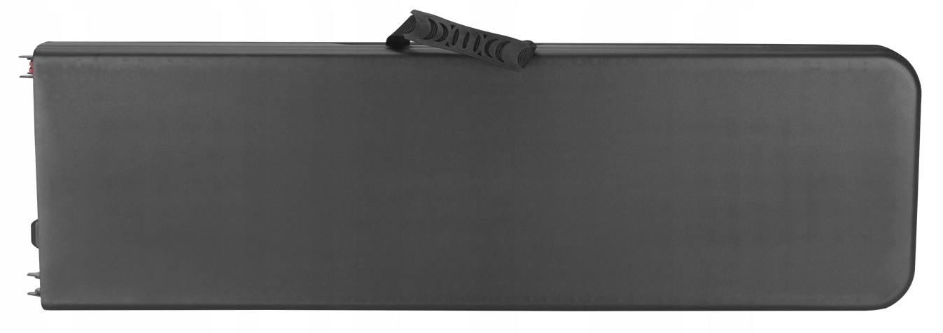 Banca pliabila pentru catering si gradina, HDPE, 180x28x43 cm, neagra