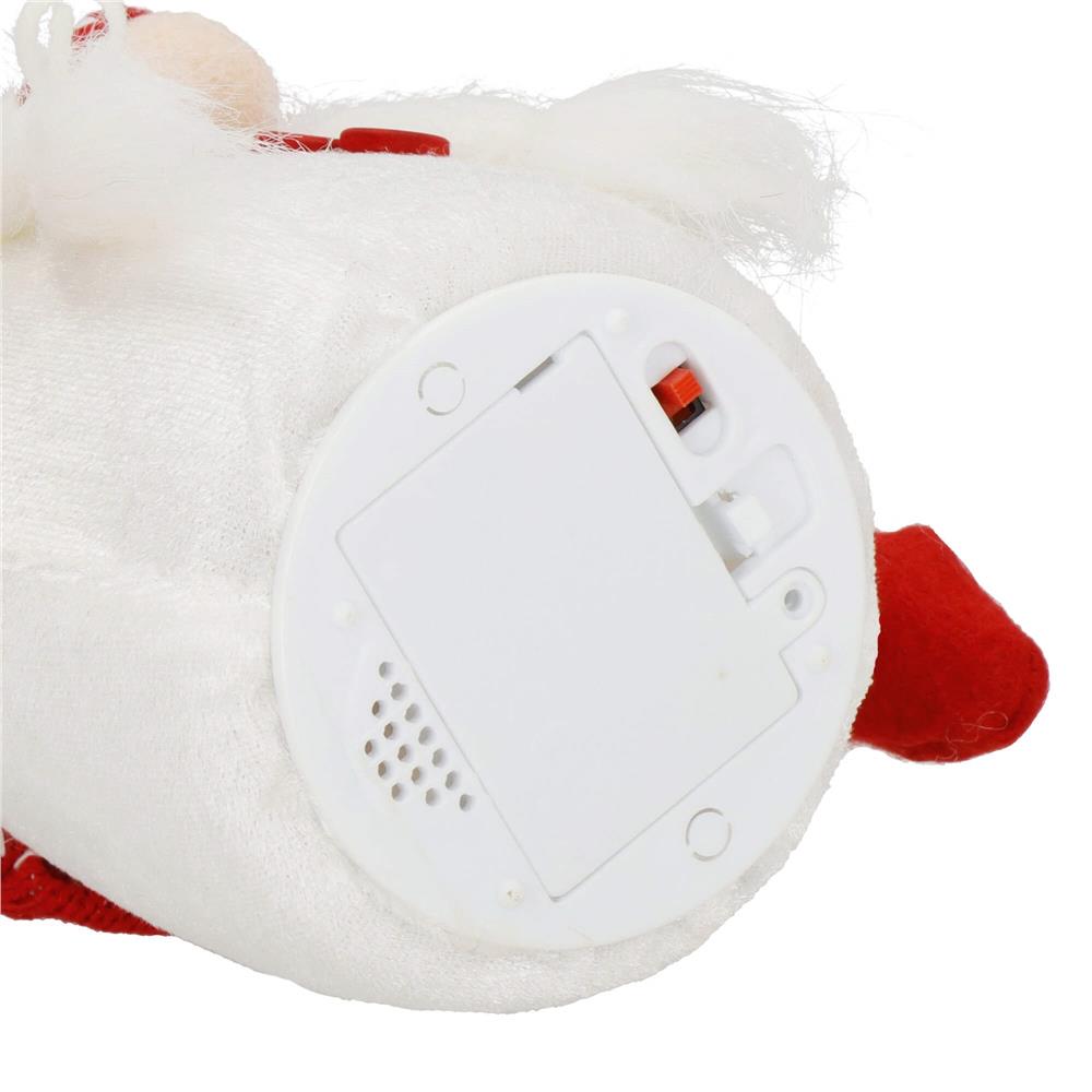 Figurina Craciun, Spiridus, cu iluminare LED, 33cm