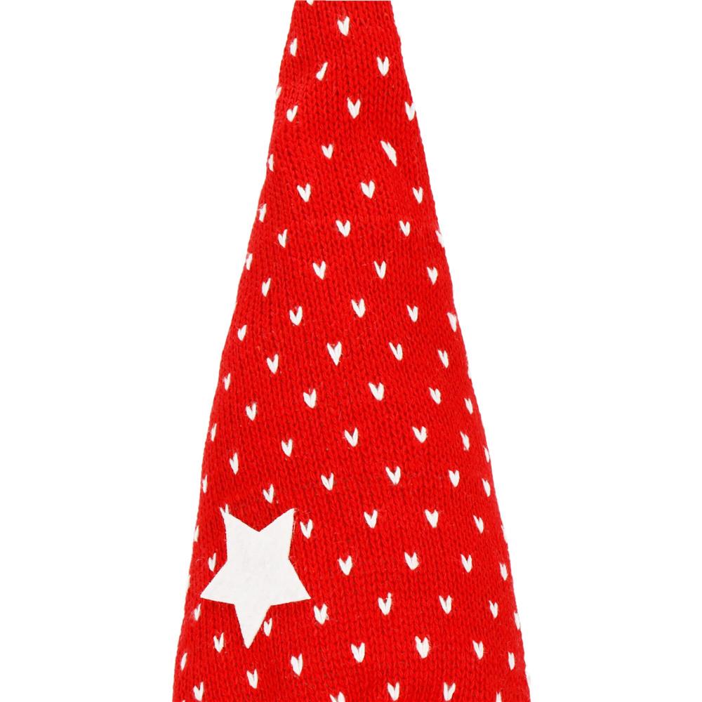 Figurina Craciun, Spiridus, cu iluminare LED, 33cm