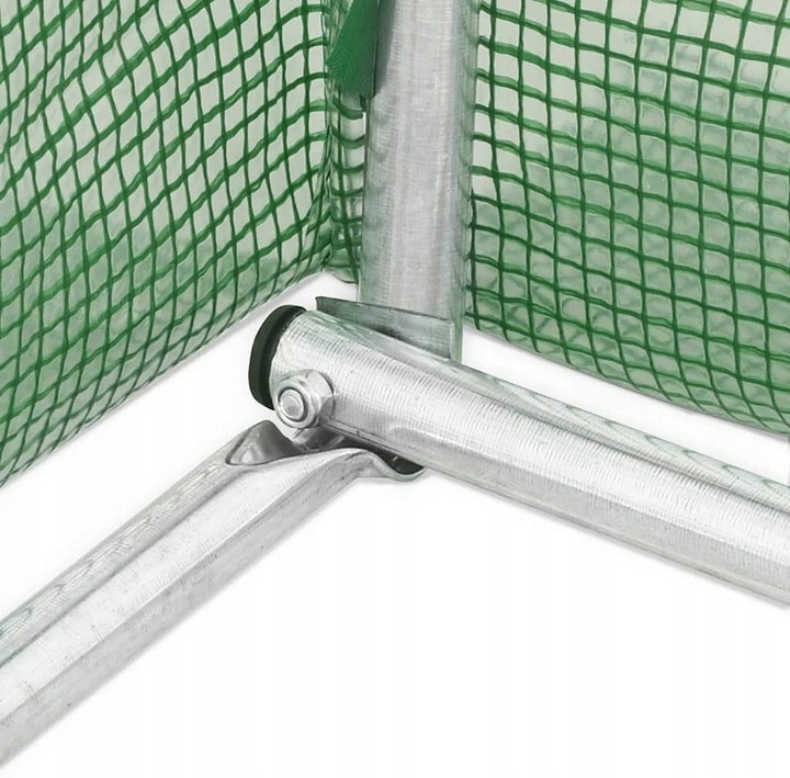 Sera de gradina tip tunel 2x2 m, cu cadru metalic galvanizat si folie UV4