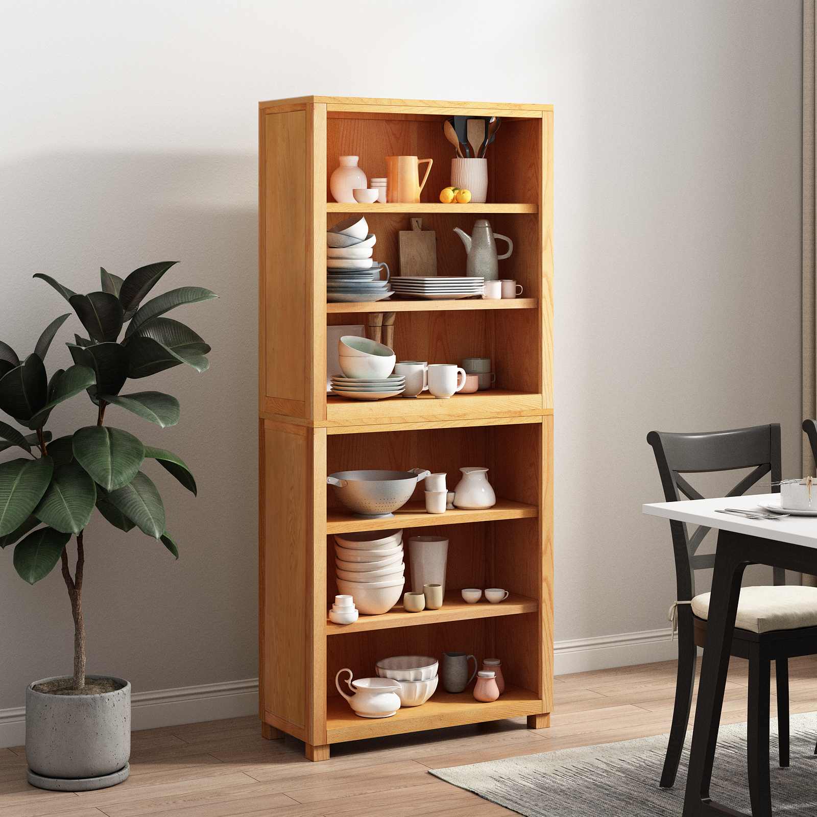 Set de Mobilier pentru Depozitare Maro Lemn compozit GartenMobel Dekor