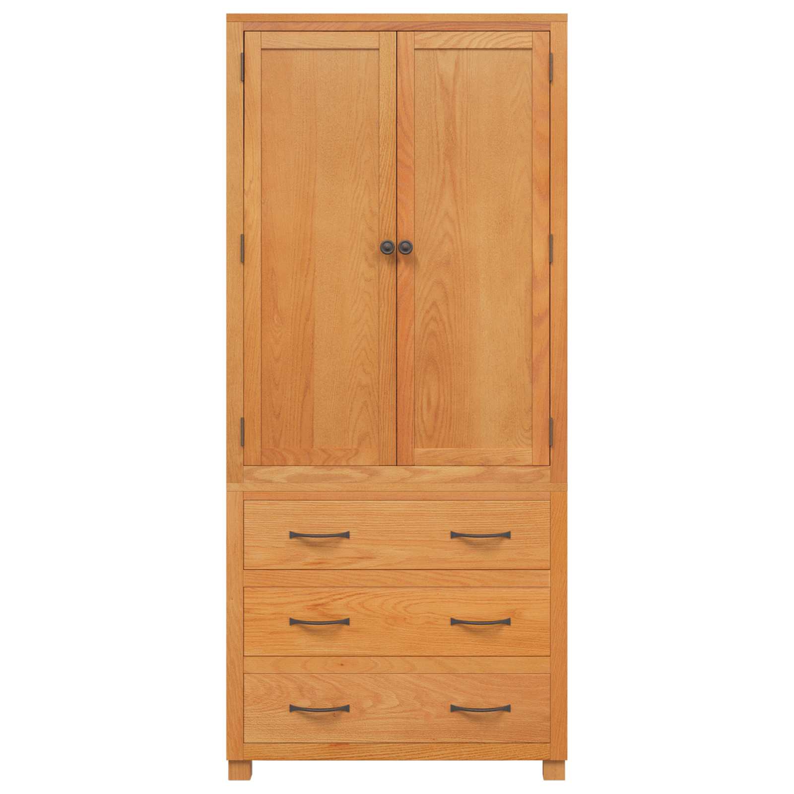 Set de Mobilier pentru Depozitare cu sertar Maro Lemn compozit GartenMobel Dekor