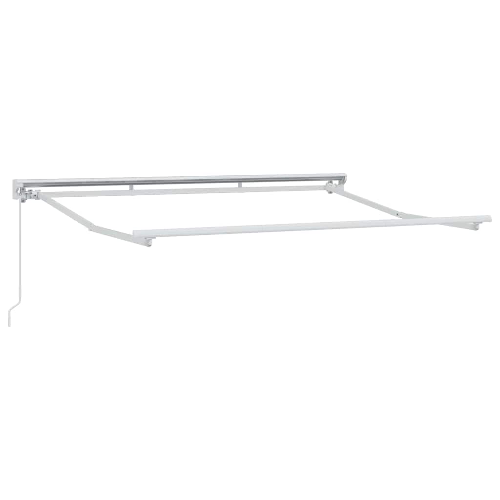 Cortina Retractabilă Crem 300 x 200 cm Poliester și Aluminiu GartenMobel Dekor
