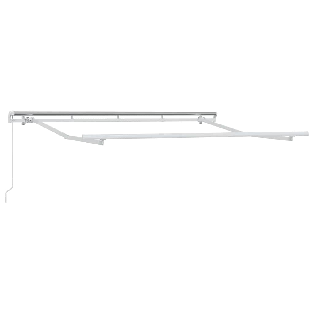 Cortina Retractabilă Crem 300 x 200 cm Poliester și Aluminiu GartenMobel Dekor
