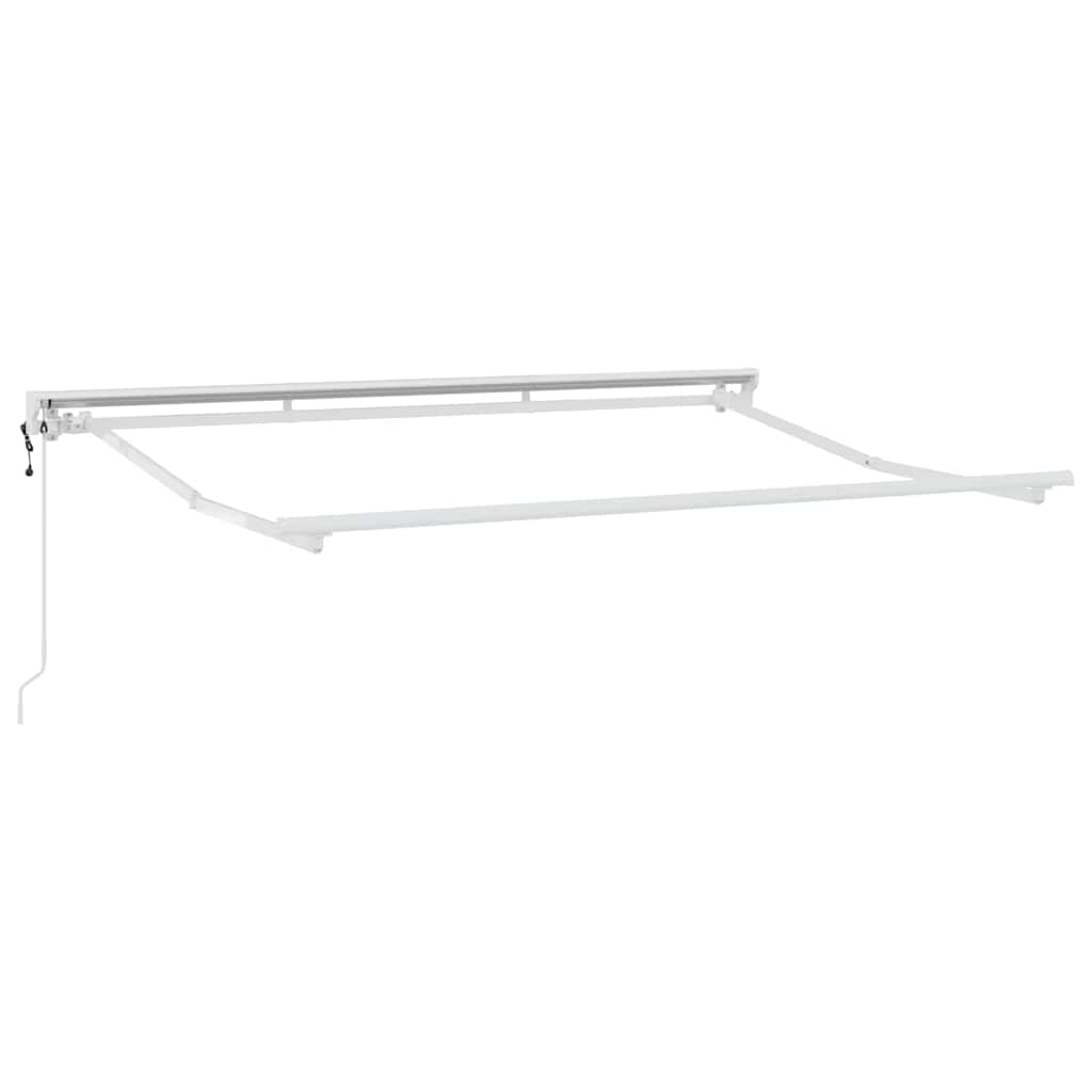 Cortina Retractabilă Crem 300 x 200 cm Poliester și Aluminiu GartenMobel Dekor