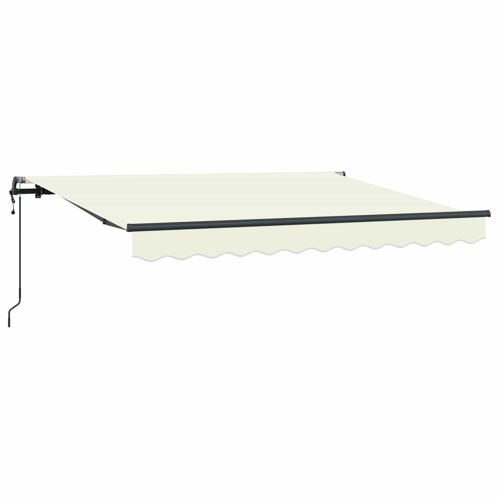 Cortina Retractabilă Crem 300 x 200 cm țesătură GartenMobel Dekor