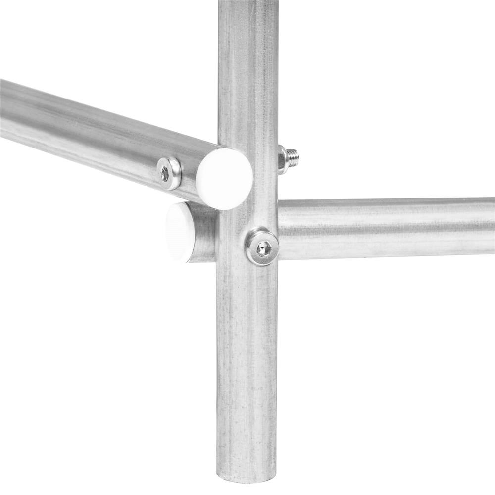 Sera de gradina tip tunel cu cadru metalic, 200x450 cm, 9 mp