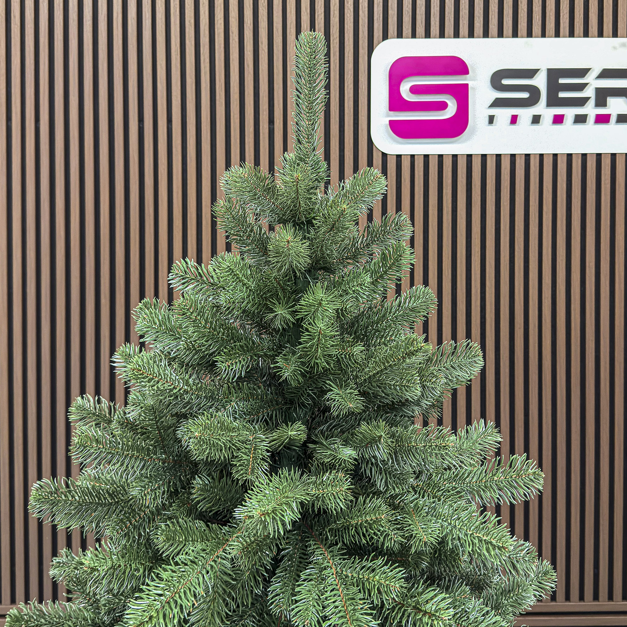 Brad artificial 3D Sersimo Kovalivka Select, 180 cm, suport metalic