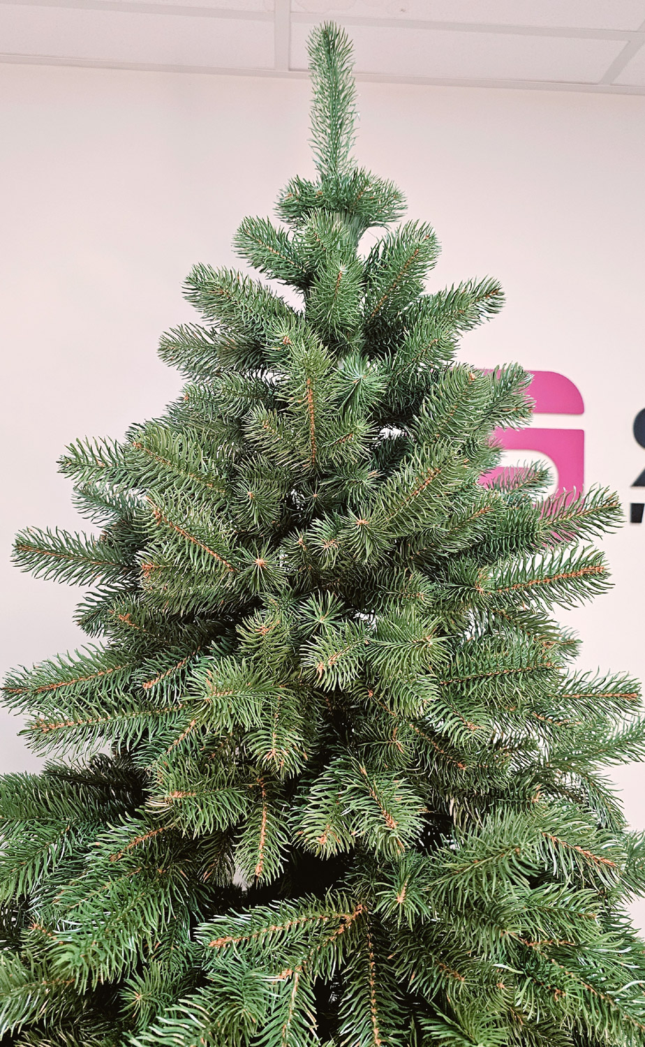 Brad artificial 3D Kovalivka Select Sersimo, 210 cm, suport metalic