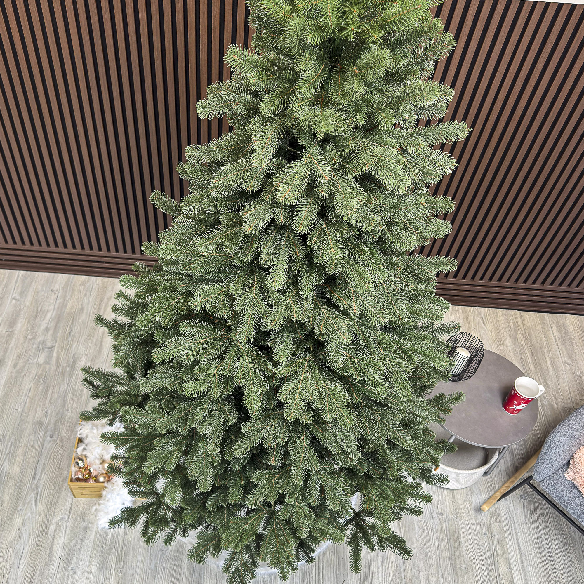 Brad artificial 3D Sersimo Kovalivka Select, 230 cm, suport metalic