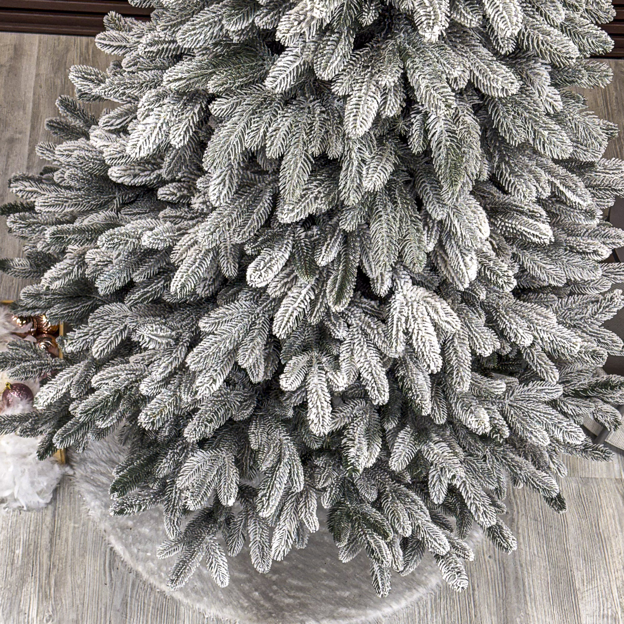 Brad artificial nins 3D Sersimo Laponia Select, 180 cm, suport metalic