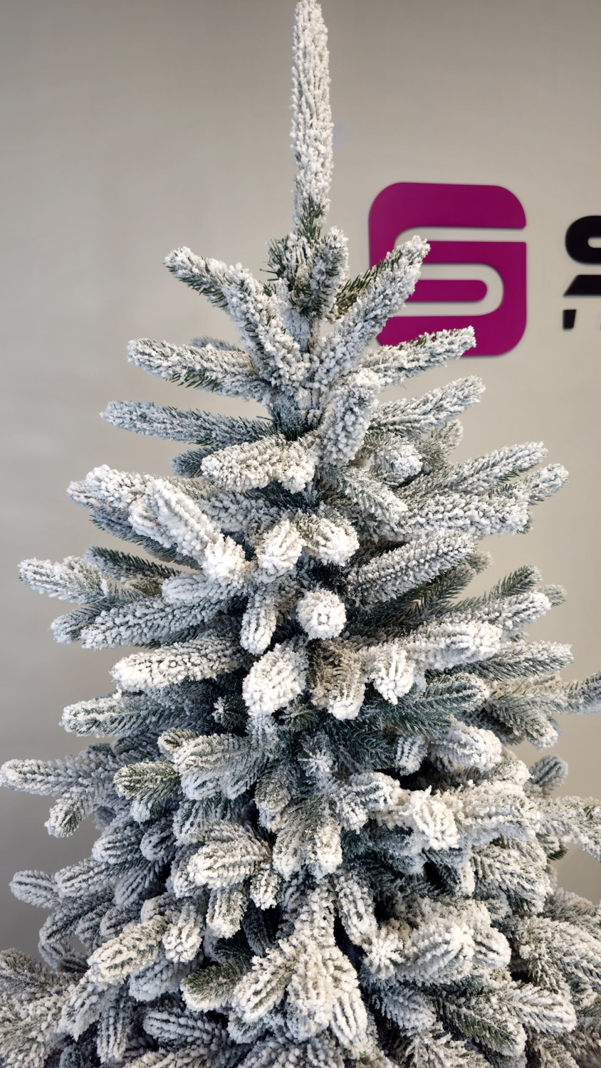 Brad artificial nins 3D Sersimo Viena Select, 180 cm, cu suport metalic