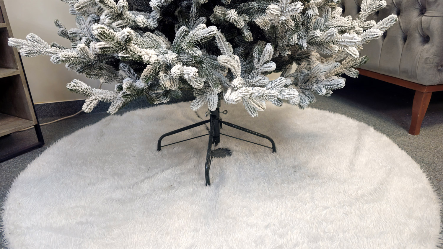 Brad artificial nins 3D Sersimo Viena Select, 180 cm, cu suport metalic