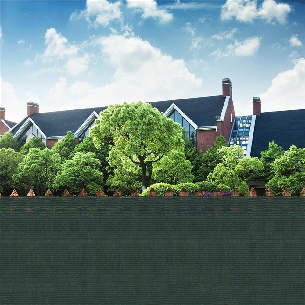 Plasa de umbrire si intimitate pentru gard 1x25 m, 140 g/mp, verde