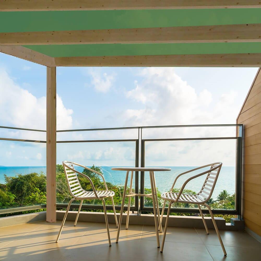 Plasa de umbrire si intimitate pentru gard 1x25 m, 140 g/mp, verde