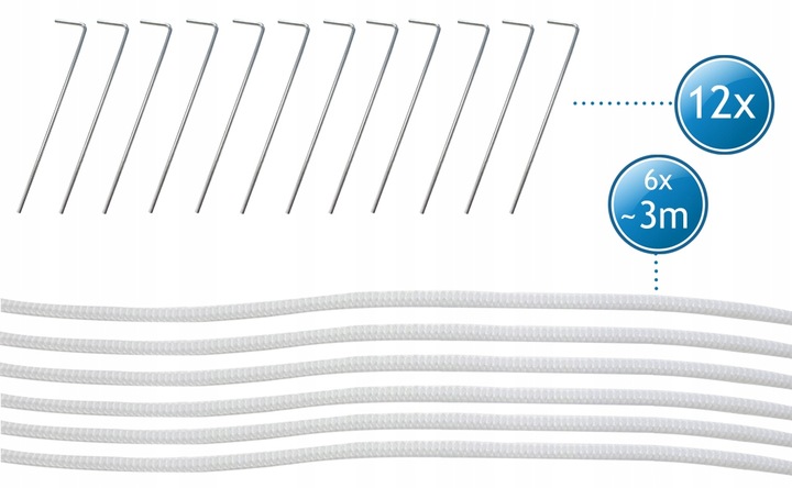 Cort pavilion de grădină 3x6 m, impermeabil, cu protecție UV, alb