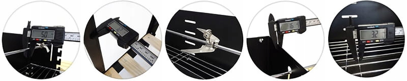 Grătar metalic pe cărbuni cu rotisor, grătar cromat și rafturi, 86x81,5x41 cm